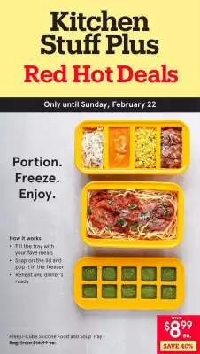 Kitchen Stuff Plus flyer