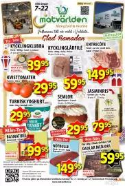 Matvärlden Tensta reklamblad vecka 8 Sida 1