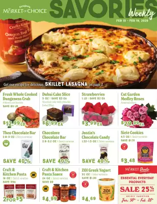 Market of Choice weekly ad (valid until 19-02)