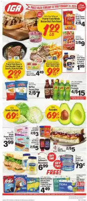 IGA weekly ad (valid until 24-02)