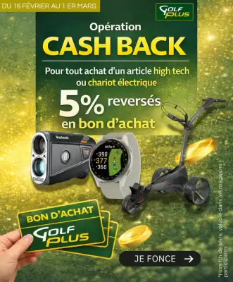 Catalogue Golf Plus (valable jusqu'au 1-03)