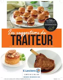 Catalogue E.Leclerc | du traiteur page 1