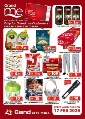 Grand Mall Sharjah catalogue (valid until 17-02)