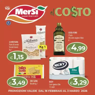 Volantino MerSi Supermercati (valido fino al 3-03)