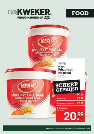 De Kweker folder | Food Pagina 1