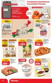 Auchan akciós újság hét 8 Oldal 18