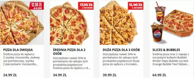 Pizza Hut gazetka Strona 1