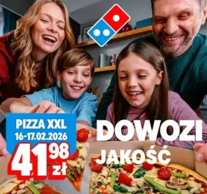 Domino's Pizza gazetka (ważność do 17-02)