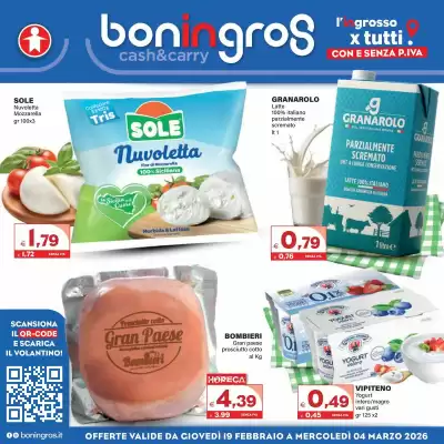 Volantino Boningros Cash and Carry (valido fino al 4-03)