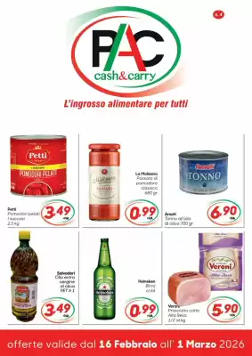 Volantino Pac Cash&Carry (valido fino al 1-03)