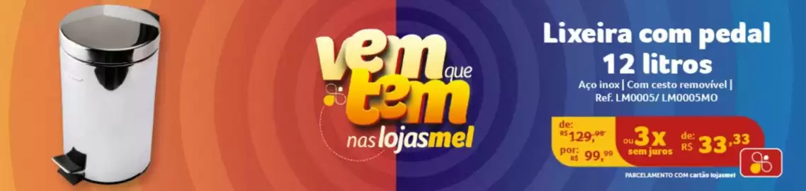 Folheto Lojas Mel Página 2