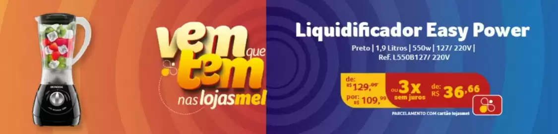 Folheto Lojas Mel Página 3