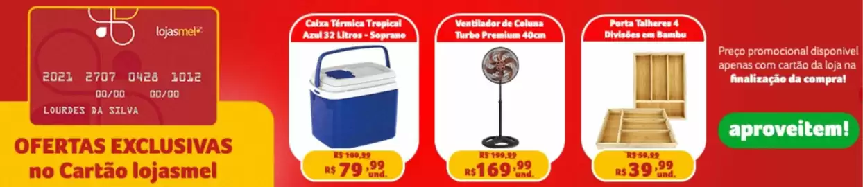 Folheto Lojas Mel Página 4