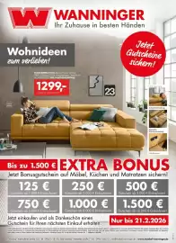 Möbel Wanninger Prospekt Seite 1