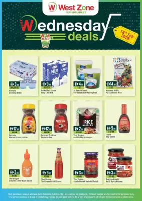 West Zone Supermarket catalogue (valid until 18-02)