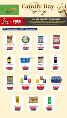 Food World Supermarket flyer (valid until 26-02)