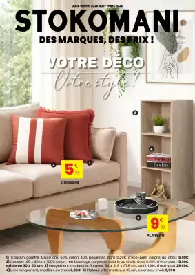 Catalogue Stokomani (valable jusqu'au 1-03)