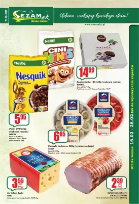 Sezamek gazetka (ważność do 28-02)