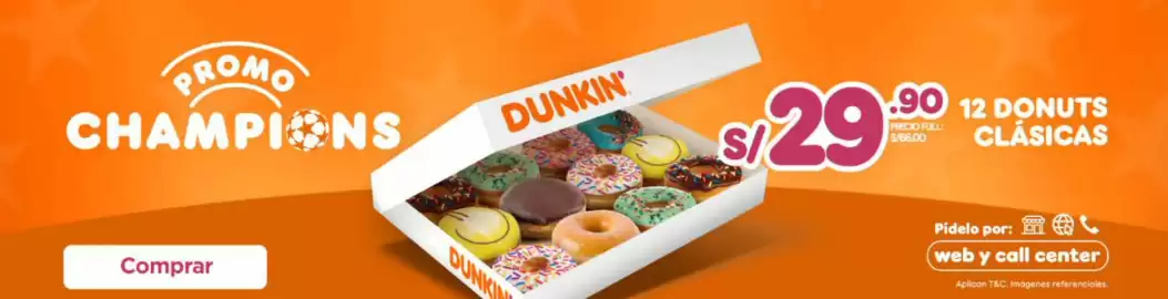 Catálogo Dunkin Donuts Página 1