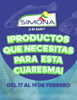 Catálogo Simona (válido hasta 19-02)
