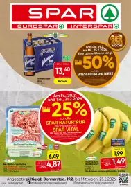 Spar Flugblatt woche 8 Seite 1