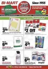 Bi-Mart weekly ad week 8 Page 1