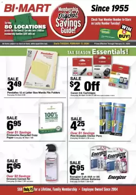 Bi-Mart weekly ad (valid until 23-02)