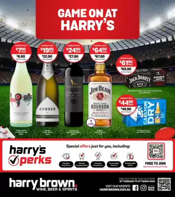 Harry Brown catalogue (valid until 10-03)