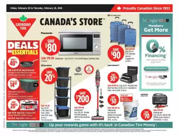 Canadian Tire flyer week 8 Page 1