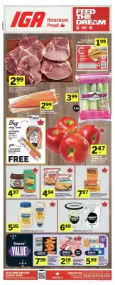 IGA flyer