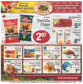 Country Grocer flyer week 8 Page 1