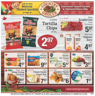 Country Grocer flyer (valid until 26-02)