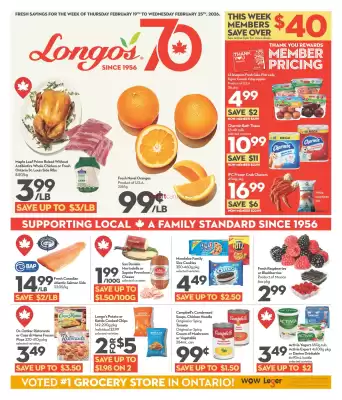 Longo's flyer (valid until 25-02)