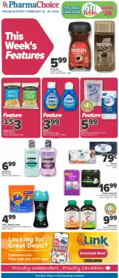 PharmaChoice flyer (valid until 25-02)