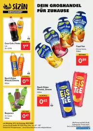 Sizin Foods GmbH Flugblatt Seite 1