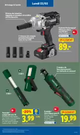 Catalogue Lidl | Les bonnes affaires de la semaine page 21