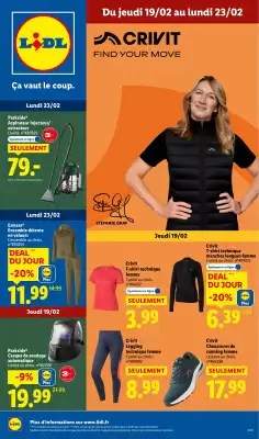 Catalogue Lidl (valable jusqu'au 23-02)