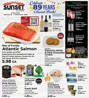 Sunset Foods weekly ad (valid until 24-02)
