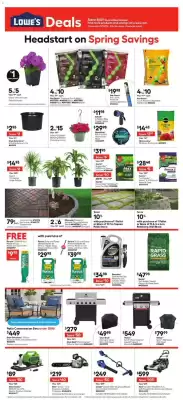 Lowe's weekly ad (valid until 5-03)