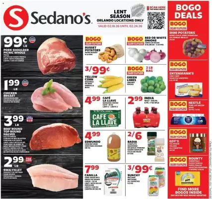Sedano's weekly ad (valid until 25-02)
