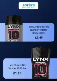 Savers leaflet Page 2