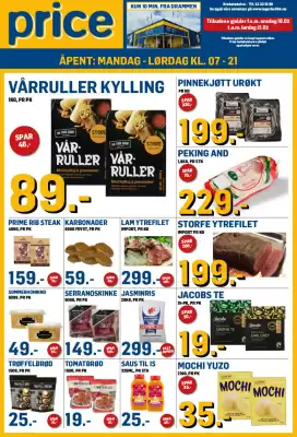Price Lagerbutikk kundeavis (gyldig til 21-02)