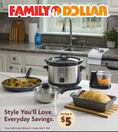 Family Dollar weekly ad Page 1