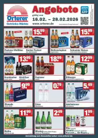 Benz Getränke Prospekt Seite 1