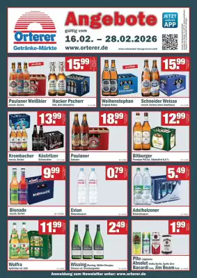 Benz Getränke Prospekt (gültig bis 28-02)