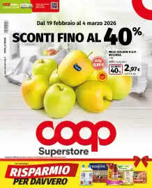 Volantino Coop Superstore Pagina 1