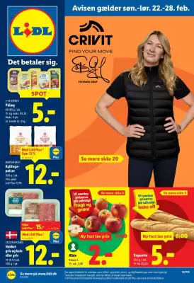 Lidl tilbudsavis (gælder indtil 1-03)