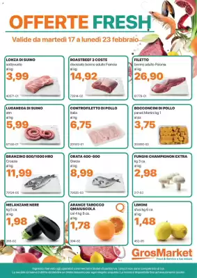Volantino GrosMarket (valido fino al 23-02)
