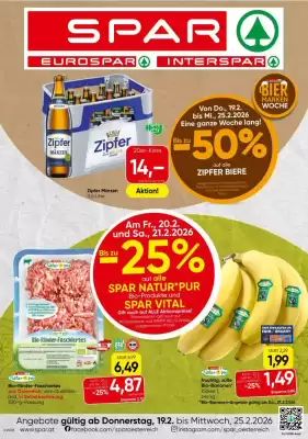 Eurospar Flugblatt (gültig bis 25-02)