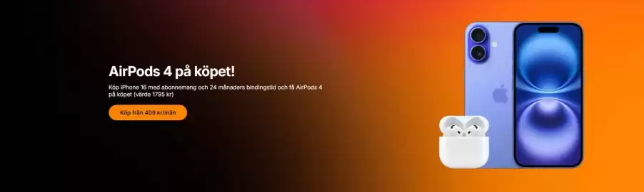 Tre reklamblad Sida 1